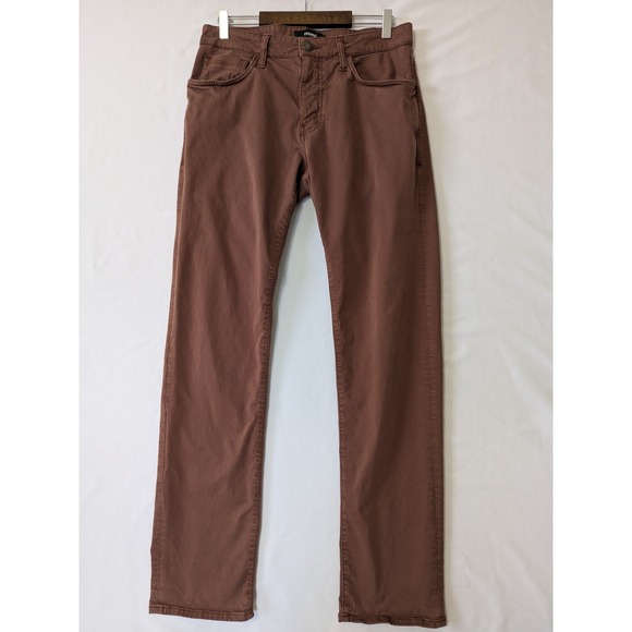 Mavi Other - Mavi Zach Straight Leg Twill Pants Mens Size 32x34 Mocha Brown Cotton Stretch